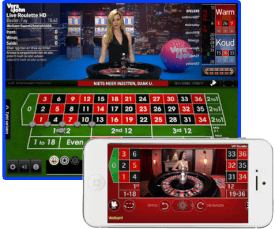 Live casino mobiel